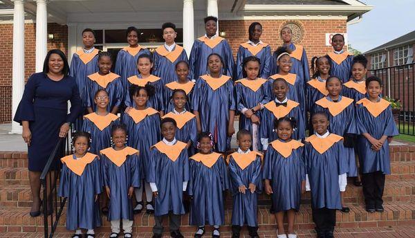 Local SDA kids choir at Thomas J Boyd!