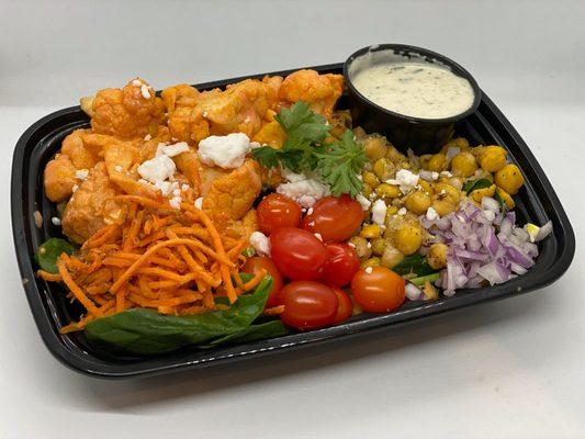 Buffalo Cauliflower Salad