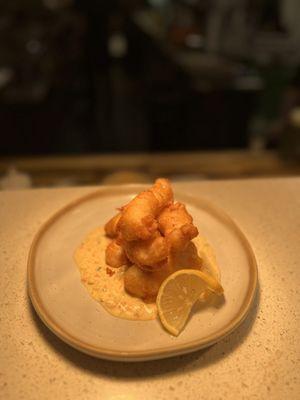 Chefs fish of the day  Crispy cod