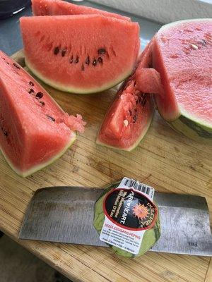 Not a Seedless Watermelon