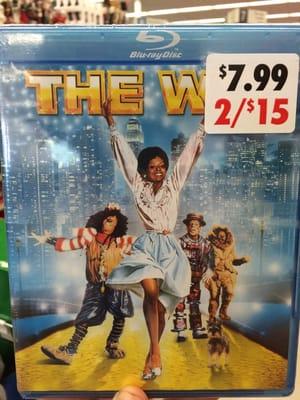 "The Wiz" on blu-ray. Scam wow!