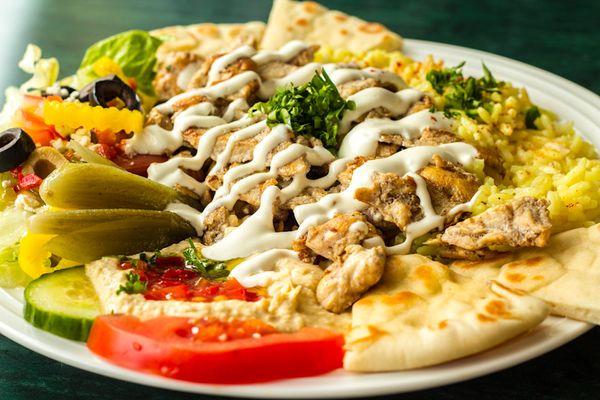 We offer fresh and tasty Gyro/ Shawarma Sandwiches, Platters, Kids Menu, Baklava Desserts, and more!