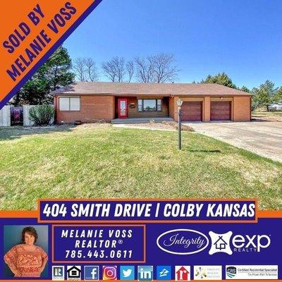 #soldbyMelanieVoss #ColbyKansasRealtor (Melanie Voss / Integrity | EXP Realty LLC)