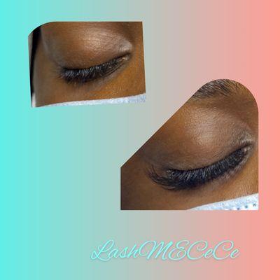 Volume lash extensions