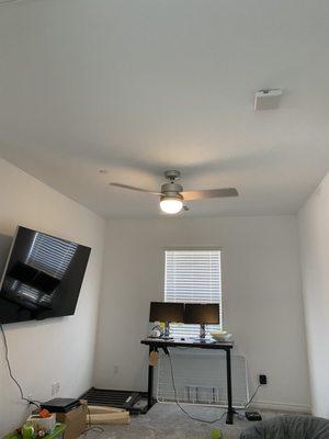 Loft ceiling fan.