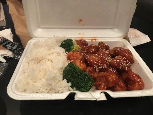 Sesame chicken