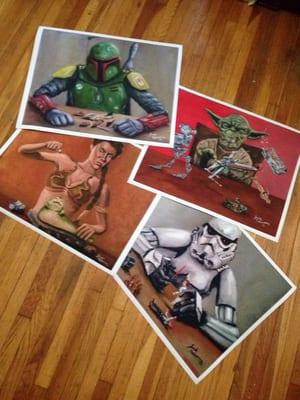 Star Wars Toys Prints for sale