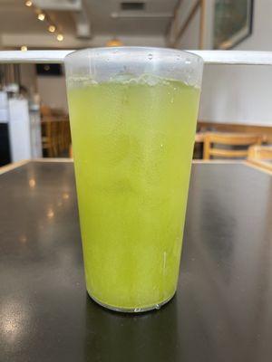 Iced green tea!