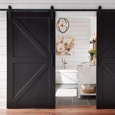 Sliding barn door