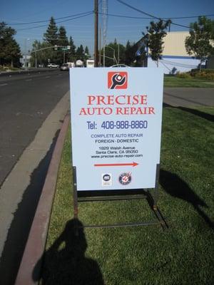 sign on the street