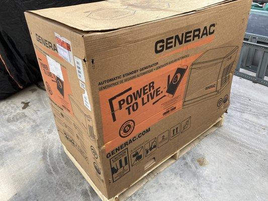 We are a Generac Certified Dealer! We can provide you emergency power when the utilities shut down.