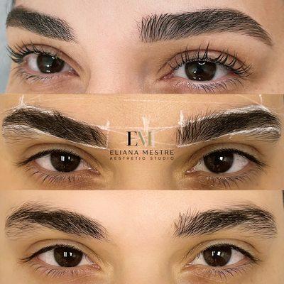 Brow Design & Lash Lifting (Before & After)