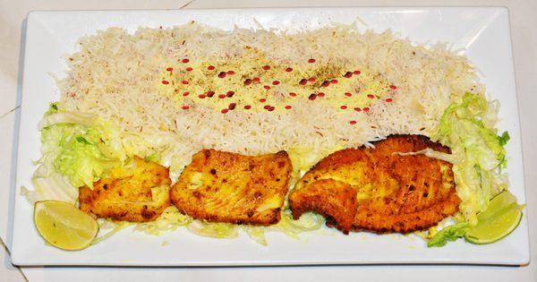 Fish Kabob Platter