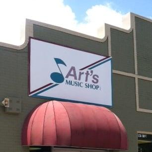 Art's Music Shop | Dothan, AL | Storefront