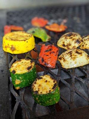 Specialty grill for veg