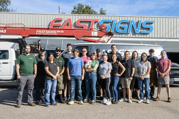 We want to take a moment and say how proud we are of our amazingly talented Fastsigns South Tampa team!