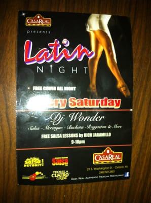 Latin Night!!!!