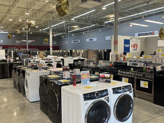 Whether on a tight budget or seeking a like-new appliance, this is the place for you.