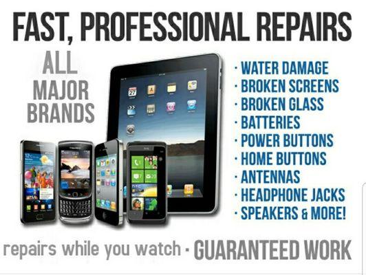 For our certified technician doesn't matter what model cell phone or what problem do you have, they fix it all.