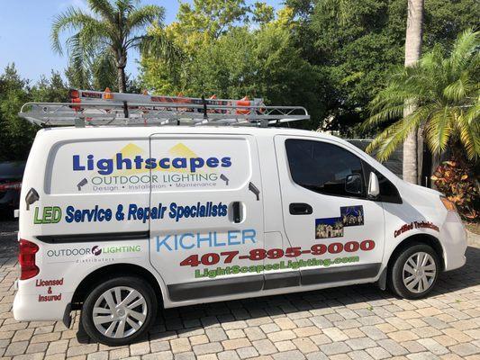 Lightscapes Outdoor Lighting Van