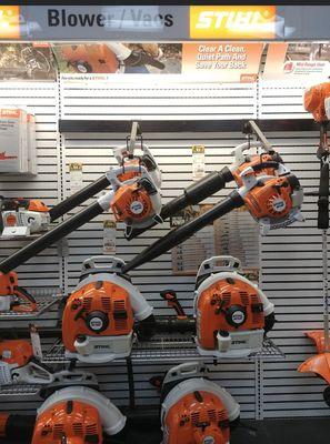 STIHL hand held and backpack blowers