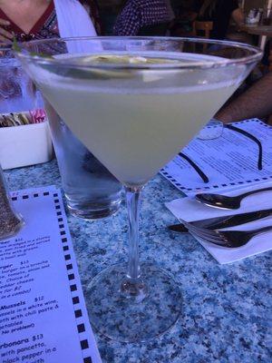 Thai basil lemon drop - divine!