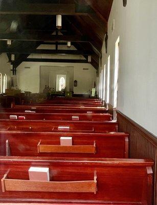 the main sanctuary