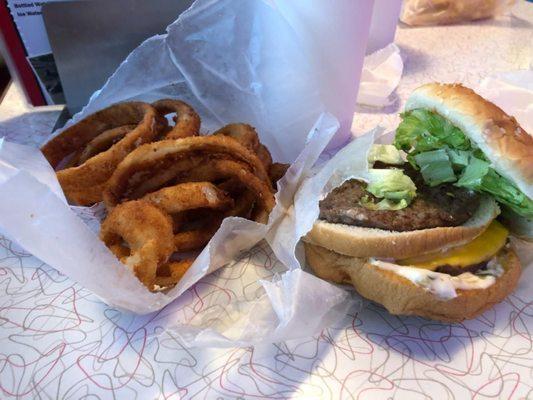 Rings and super burger