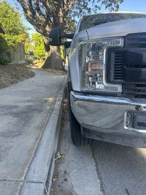 Front tire camber that is getting progressively worse after leveling kit install