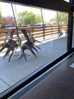 Patio Seating Area.