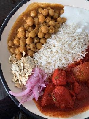 Vindaloo with chickpeas