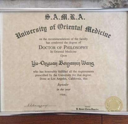 Dr. Wang, PhD