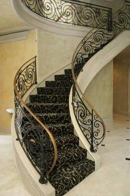 Custom Stair Carpet