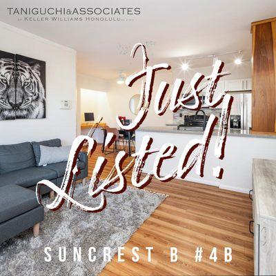 JUST LISTED! Suncrest B #4B - Ewa Gen! First Open House, Sunday, Apr 10th, 2-5pm