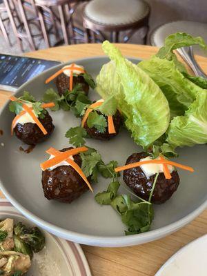 THAI BBQ MEATBALLS