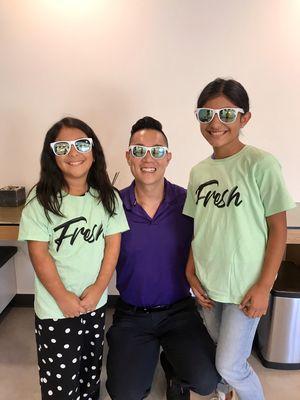 Welcome to Team Fresh! Looking good!! Thank you so much for trusting our orthodontist, Dr. Howard, with your braces orthodontic treatment!