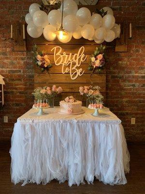 Cake Table