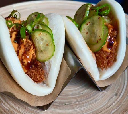 Katsu Chicken Bao Buns