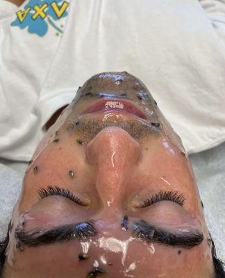 Hydrojelly Face Mask post Brow Wax