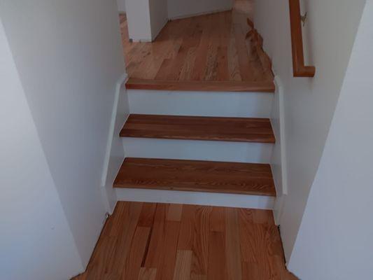 New 3/4 solid wood floor