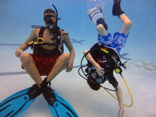 Learn to dive with our partner, Dayo Scuba. Exclusive certification classes available.