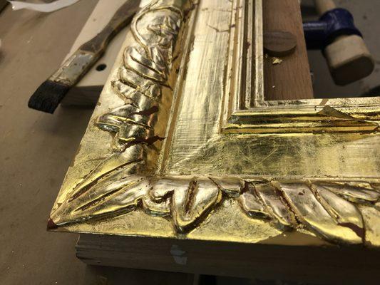 Hand carving and gilding for those truly special projects.