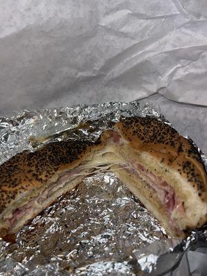 Gramma Max's Hot Ham and Swiss