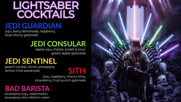 Star Wars Cocktail Event Menu Part 2