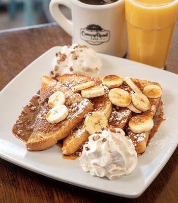 banana foster french toast