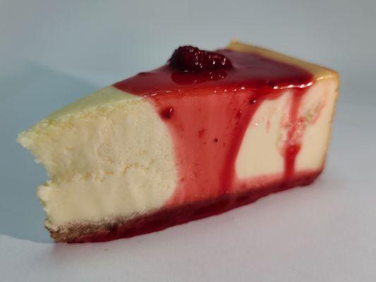 Cheese cake with Strawberry topping