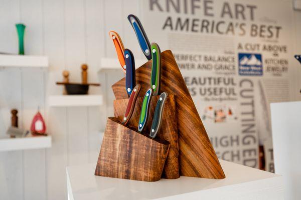 The award winning 7pc knife block.