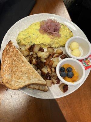 Smoked Salmon Omelet