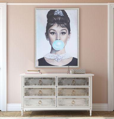 Custom Framed Audrey Hepburn Print