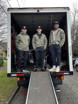 Meet the team! Logan, Gabe, and Trey.